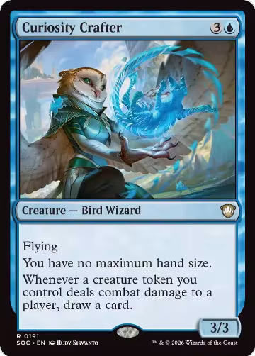 Curiosity Crafter (191), Commander: Secrets of Strixhaven — Magic card price