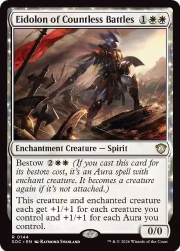 Eidolon of Countless Battles (144), Commander: Secrets of Strixhaven — Magic card price
