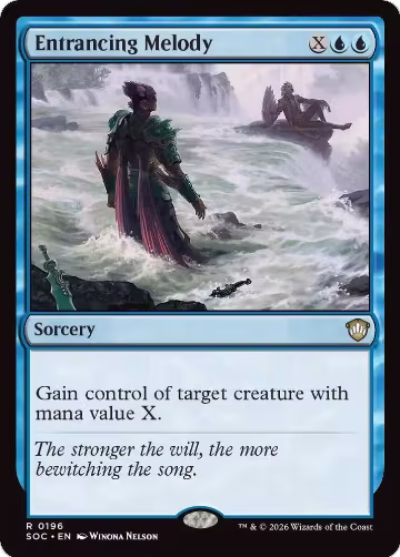 Entrancing Melody (196), Commander: Secrets of Strixhaven — Magic card price