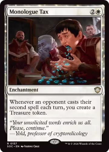 Monologue Tax (157), Commander: Secrets of Strixhaven — Magic card price