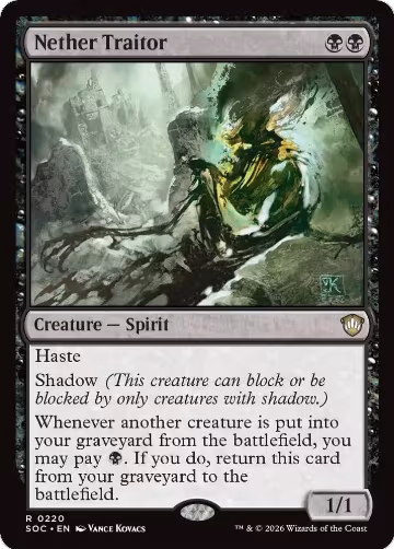 Nether Traitor (220), Commander: Secrets of Strixhaven — Magic card price