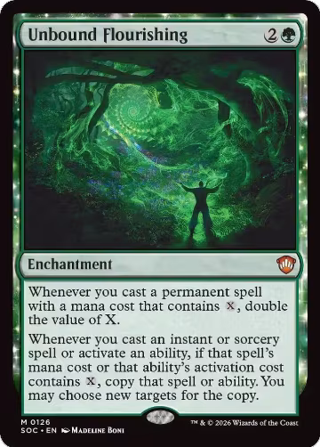 Unbound Flourishing (126), Commander: Secrets of Strixhaven — Magic card price