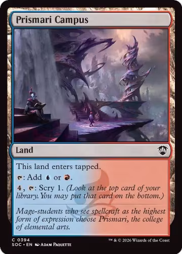 Prismari Campus (394), Commander: Secrets of Strixhaven — Magic card price