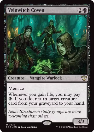 Veinwitch Coven (228), Commander: Secrets of Strixhaven — Magic card price