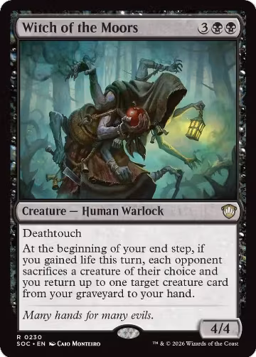 Witch of the Moors (230), Commander: Secrets of Strixhaven — Magic card price