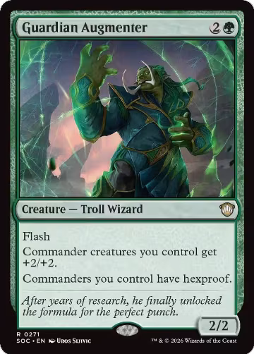 Guardian Augmenter (271), Commander: Secrets of Strixhaven — Magic card price