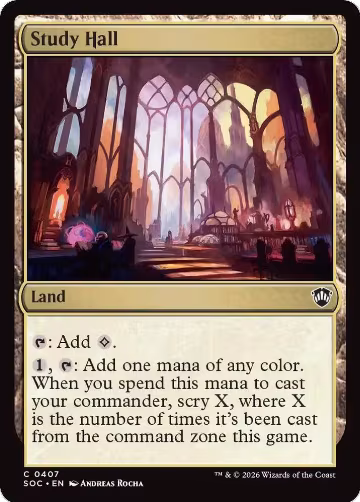 Study Hall (407), Commander: Secrets of Strixhaven — Magic card price