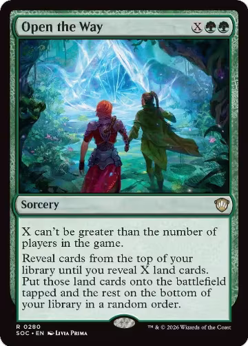 Open the Way (280), Commander: Secrets of Strixhaven — Magic card price
