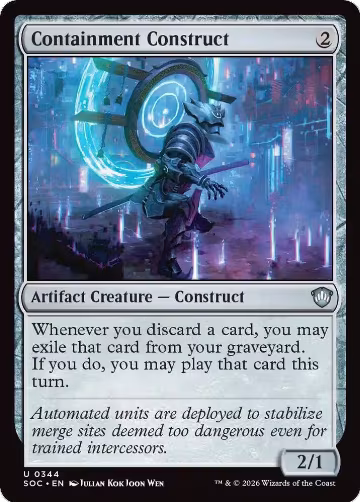 Containment Construct (344), Commander: Secrets of Strixhaven — Magic card price
