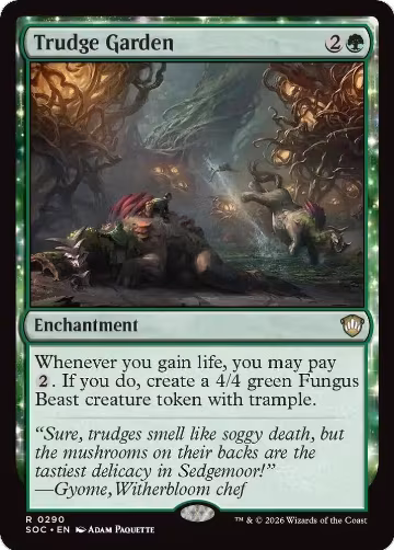 Trudge Garden (290), Commander: Secrets of Strixhaven — Magic card price