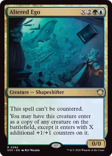 Altered Ego (292), Commander: Secrets of Strixhaven — Magic card price