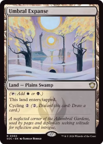 Umbral Expanse (60), Commander: Secrets of Strixhaven — Magic card price