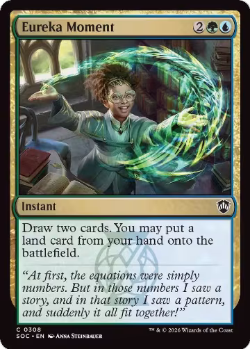Eureka Moment (308), Commander: Secrets of Strixhaven — Magic card price