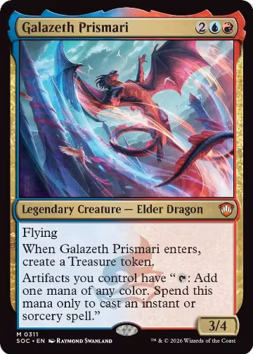 Galazeth Prismari (311), Commander: Secrets of Strixhaven — Magic card price