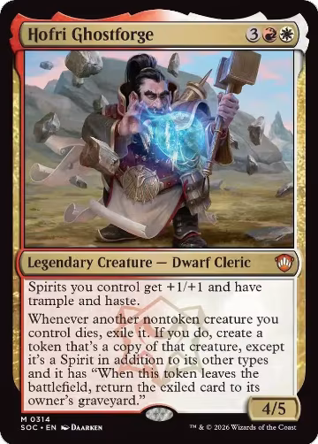 Hofri Ghostforge (314), Commander: Secrets of Strixhaven — Magic card price
