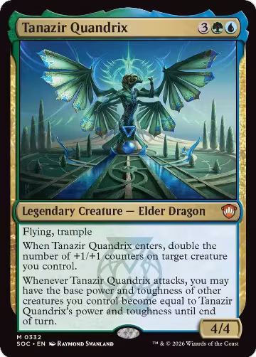 Tanazir Quandrix (332), Commander: Secrets of Strixhaven — Magic card price