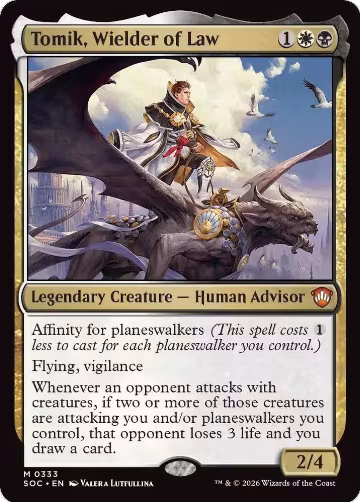 Tomik, Wielder of Law (333), Commander: Secrets of Strixhaven — Magic card price