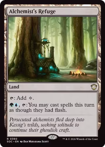 Alchemist's Refuge (360), Commander: Secrets of Strixhaven — Magic card price