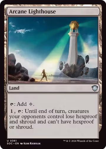 Arcane Lighthouse (361), Commander: Secrets of Strixhaven — Magic card price