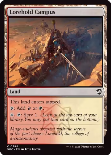 Lorehold Campus (384), Commander: Secrets of Strixhaven — Magic card price