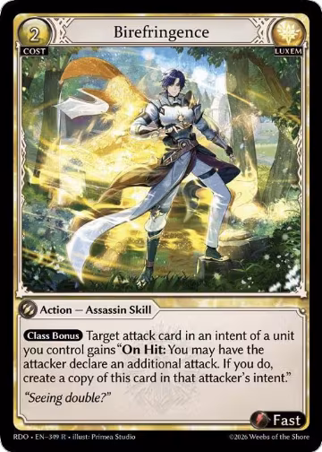 Birefringence (349), Radiant Origins — Grand Archive card price