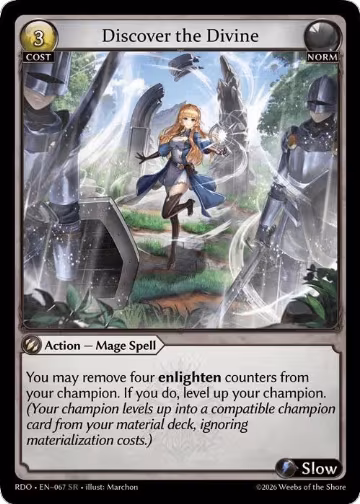 Discover the Divine (067), Radiant Origins — Grand Archive card price