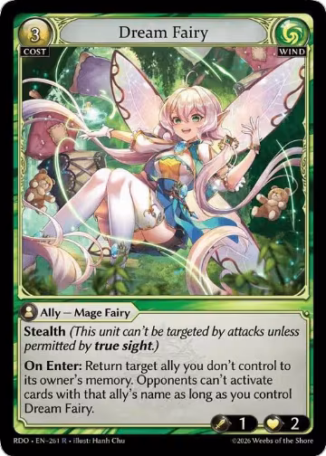 Dream Fairy (261), Radiant Origins — Grand Archive card price