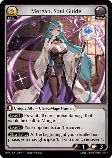 Morgan, Soul Guide (099), Radiant Origins — Grand Archive card price