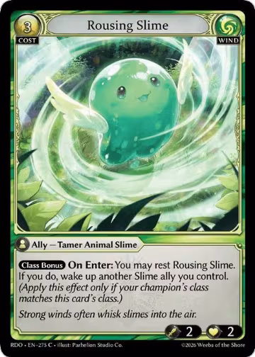 Rousing Slime (275), Radiant Origins — Grand Archive card price