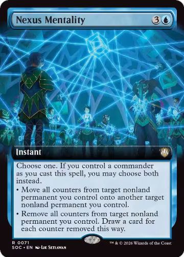 Nexus Mentality (Extended Art) (71), Commander: Secrets of Strixhaven — Magic card price