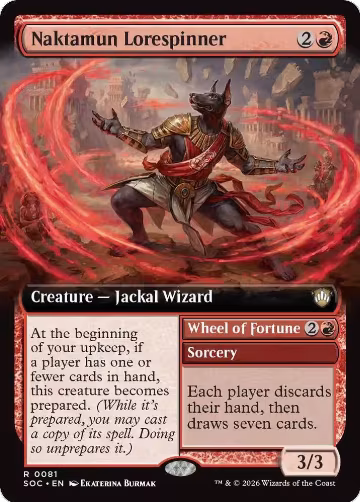 Naktamun Lorespinner (Extended Art) (81), Commander: Secrets of Strixhaven — Magic card price