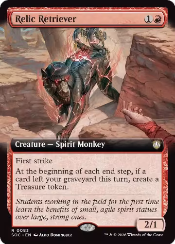 Relic Retriever (Extended Art) (83), Commander: Secrets of Strixhaven — Magic card price