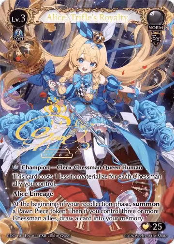 Alice, Trifle's Royalty (CSR) (11) — card price