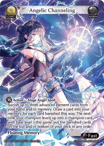 Angelic Channeling (044B) (044B), Radiant Origins — Grand Archive card price