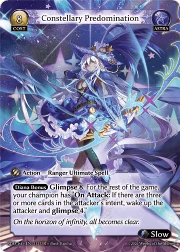 Constellary Predomination (313), Radiant Origins — Grand Archive card price