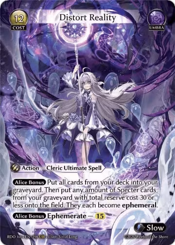 Distort Reality (398), Radiant Origins — Grand Archive card price