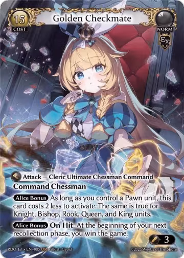 Golden Checkmate (85), Radiant Origins — Grand Archive card price