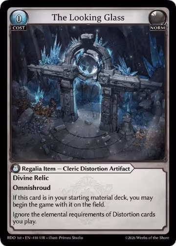 The Looking Glass (410), Radiant Origins — Grand Archive card price