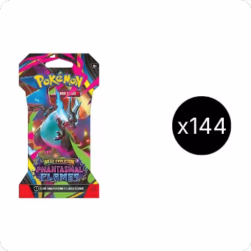 Phantasmal Flames Sleeved Booster Case (48 ct), Phantasmal Flames — Pokémon sealed product price