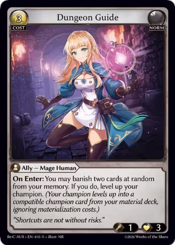 Dungeon Guide (015) — card price