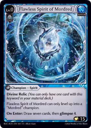 Flawless Spirit of Mordred (001) — card price