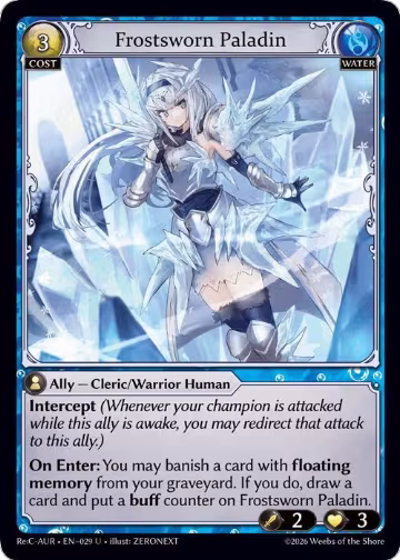 Frostsworn Paladin (029) — card price