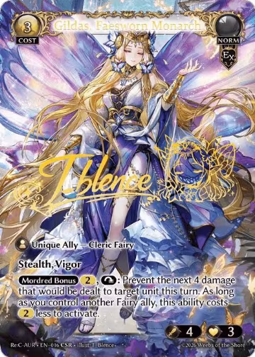 Mordred Re: Collection, Aurelian Regent — Grand Archive set prices
