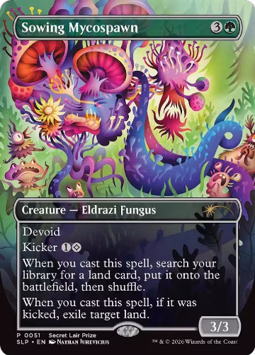Sowing Mycospawn (51), Secret Lair Showdown — Magic card price