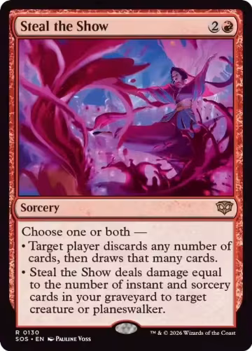 Steal the Show (130), Secrets of Strixhaven — Magic card price