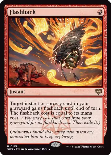 Flashback (115), Secrets of Strixhaven — Magic card price