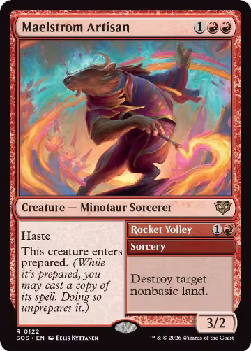 Maelstrom Artisan (122), Secrets of Strixhaven — Magic card price