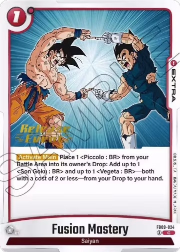 Fusion Mastery (FB09-024), Dual Evolution Release Event Cards — DB Fusion card price