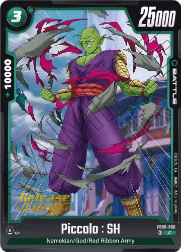 Piccolo : SH - FB09-066 (FB09-066), Dual Evolution Release Event Cards — DB Fusion card price