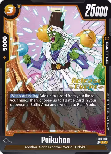 Paikuhan - FB09-089 (FB09-089), Dual Evolution Release Event Cards — DB Fusion card price